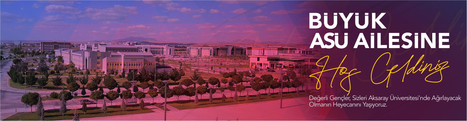 Aksaray Üniversitesi slayt görseli